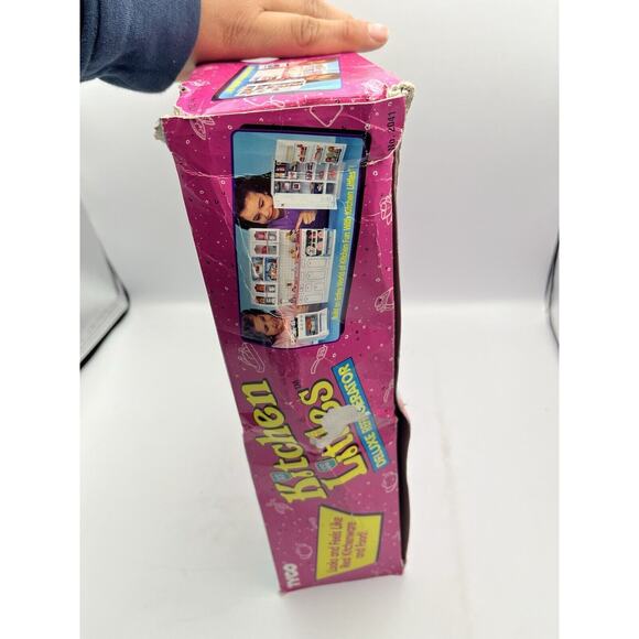 Vintage Tyco Kitchen Littles Deluxe Refrigerator Set Brand New - Picture 7 of 13